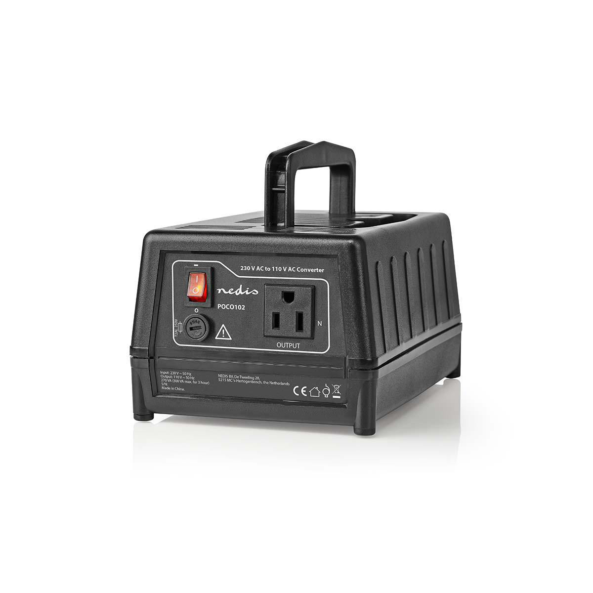 Adapter 220V 110V 300 W, Nedis POCO102-8