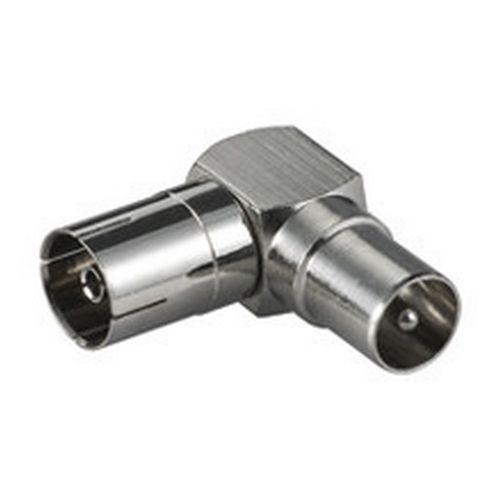 Adapter antenski GOOBAY, IEC (M) na antenski IEC (Ž), kutni, bulk-2