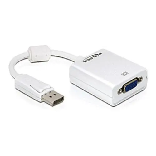 Adapter DELOCK, DisplayPort (M) na VGA (Ž), 22.5cm, bijeli 61766