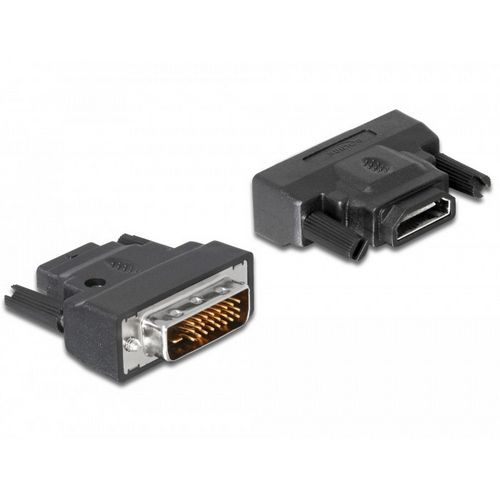 Adapter DELOCK, DVI 24+1 pin M HDMI Ž wi/LED 65024-2