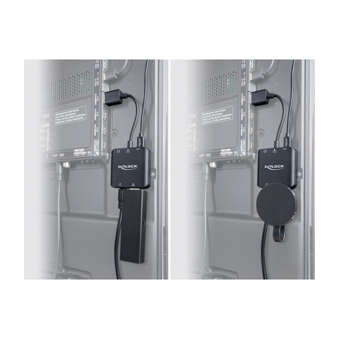 Adapter DELOCK, HDMI Audio Extractor 4K 60 Hz 63333-19