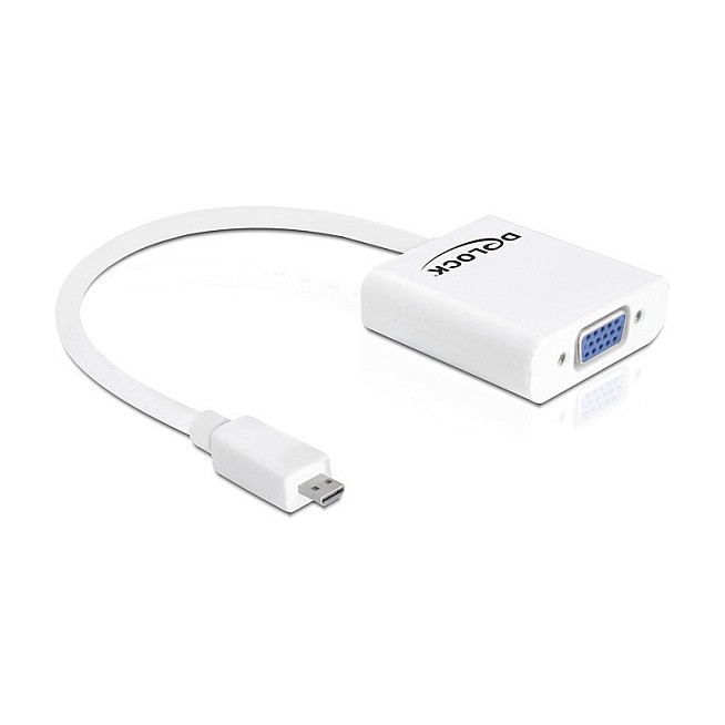 Adapter DELOCK, HDMI Micro na VGA (Ž)-8