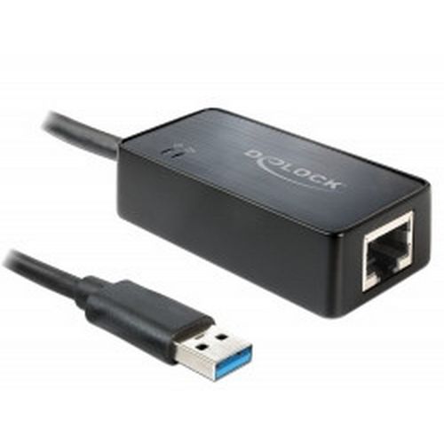 Adapter DELOCK, USB 3.0 na Gigabit LAN, 10/100/1000 Mbps 62121-2