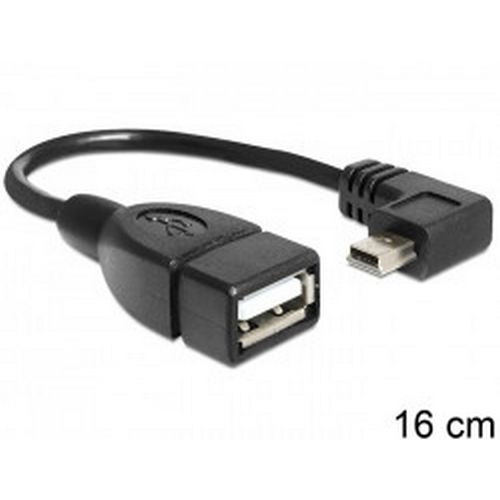 Adapter DELOCK, USB mini A (M) na USB A (Ž), OTG, 16cm-2