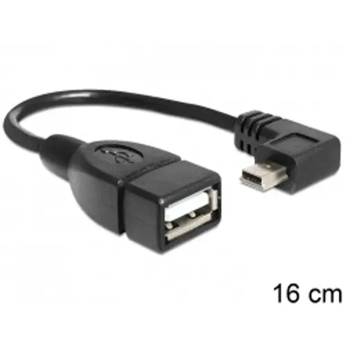 Adapter DELOCK, USB mini A (M) na USB A (Ž), OTG, 16cm-0