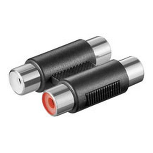 Adapter GOOBAY, 2x RCA (Ž) na 2x RCA (Ž), bulk-2
