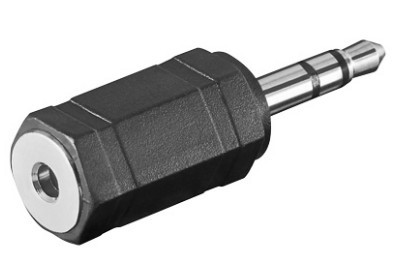 Adapter GOOBAY, 3.5mm TRS (M) na 2.5mm TRS (Ž), bulk-9
