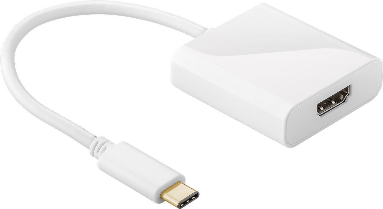 Adapter GOOBAY, USB Type-C (M) na HDMI (Ž), 0.2m, bijeli-8
