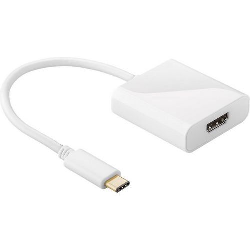 Adapter GOOBAY, USB Type-C (M) na HDMI (Ž), 0.2m, bijeli-2