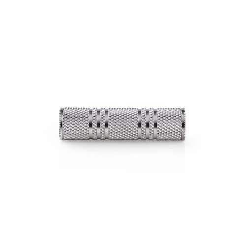 Adapter NEDIS, 3.5 mm TRS (Ž) na 3.5 mm TRS (Ž), srebrni, blister-2