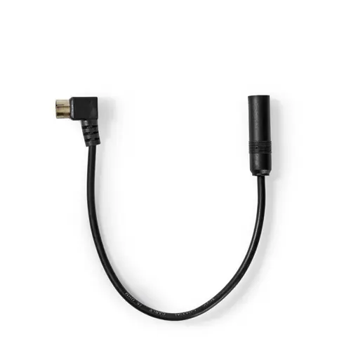 Adapter NEDIS, antenski za auto radio DIN (Ž) na antenski za auto radio ISO (M), 25cm-8
