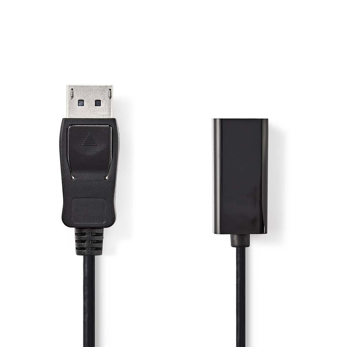 Adapter NEDIS, DisplayPort 1.1 (M) na HDMI (Ž), 20cm, polybag-12