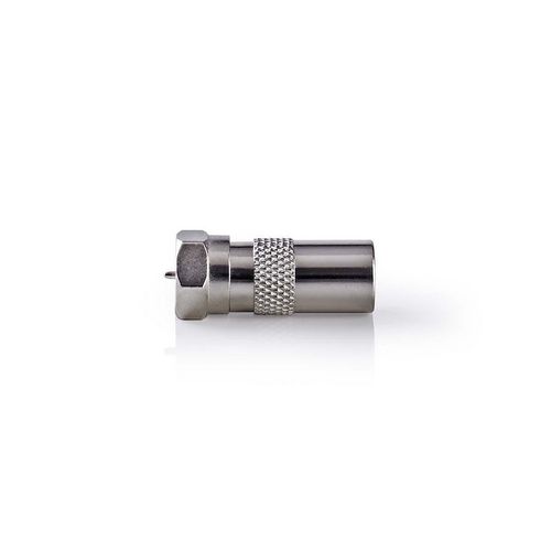 Adapter NEDIS, F konektor (M) na antenski IEC (M) ravni, blister-2