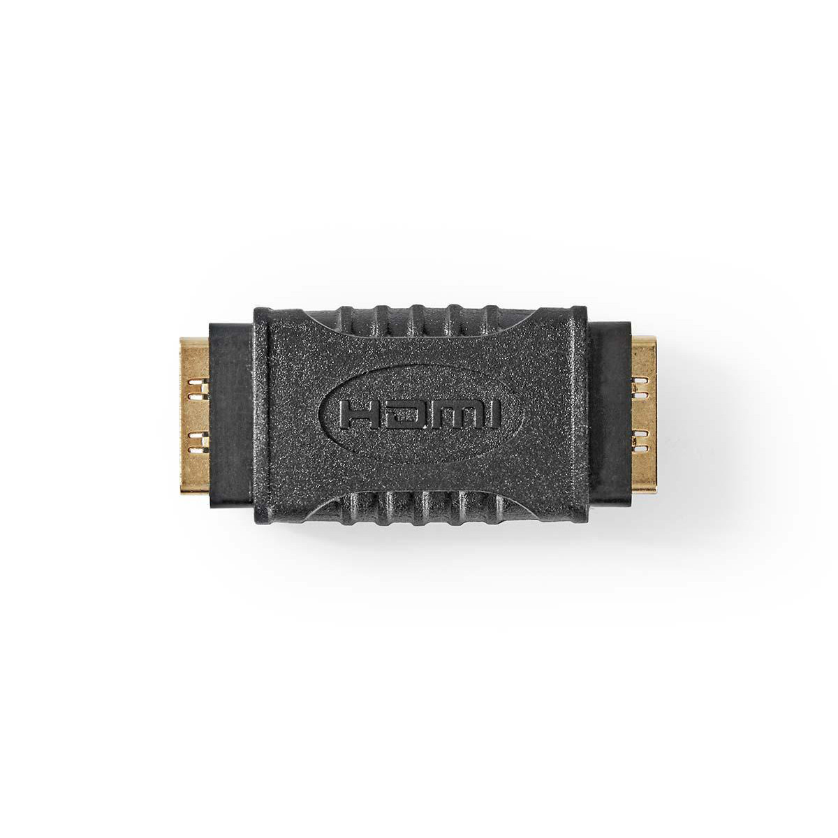 Adapter NEDIS, HDMI (Ž) na HDMI (Ž), crni, blister-3