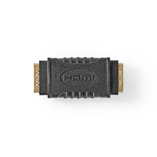 Adapter NEDIS, HDMI (Ž) na HDMI (Ž), crni, blister-2