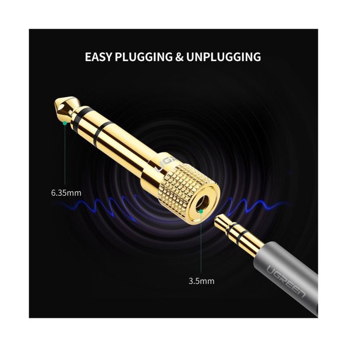 Adapter UGREEN, 6.5mm (M) na 3.5mm (Ž)-14
