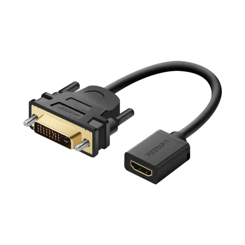 Adapter UGREEN, HDMI (Ž) na DVI (M), 15cm, crni-1