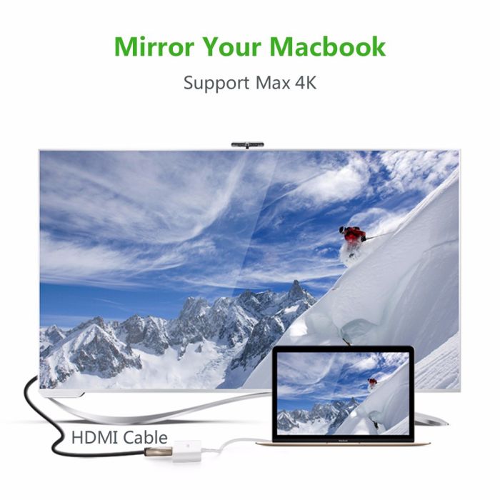 Adapter UGREEN HDMI (Ž) na DVI (M) crni-3