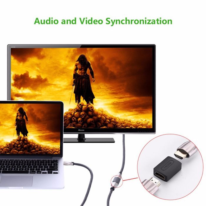 Adapter UGREEN, Type HDMI (Ž) na HDMI (Ž), crni-16