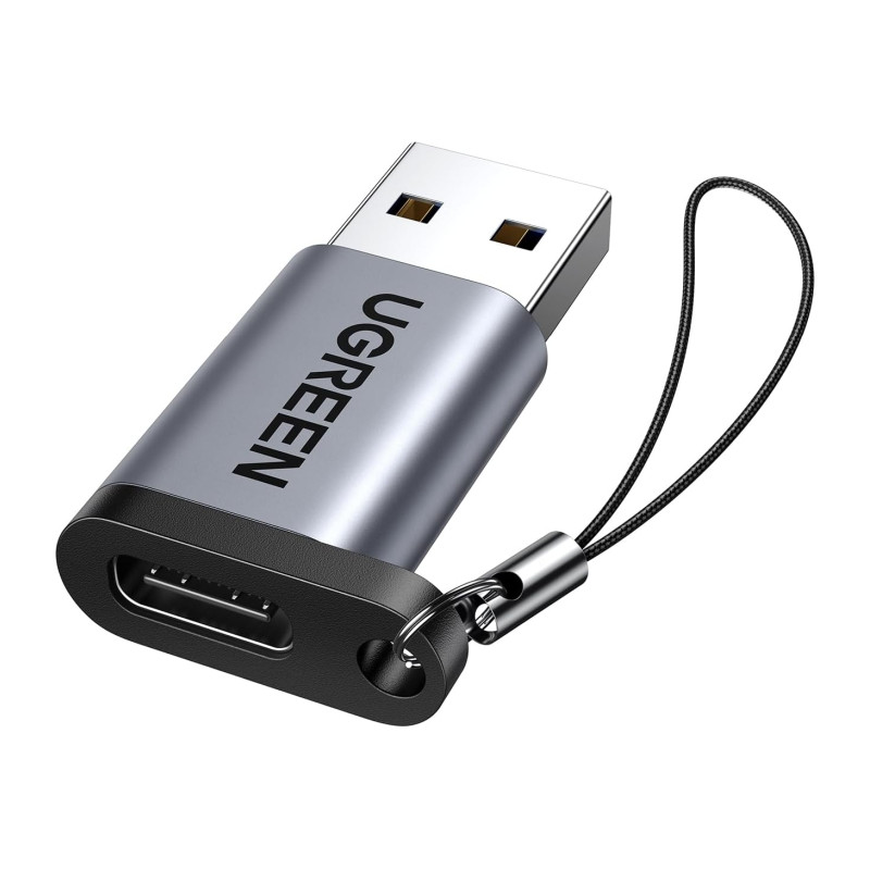 Adapter UGREEN, USB 3.0 A (M) na USB-C 3.1 (Ž), sivi-26