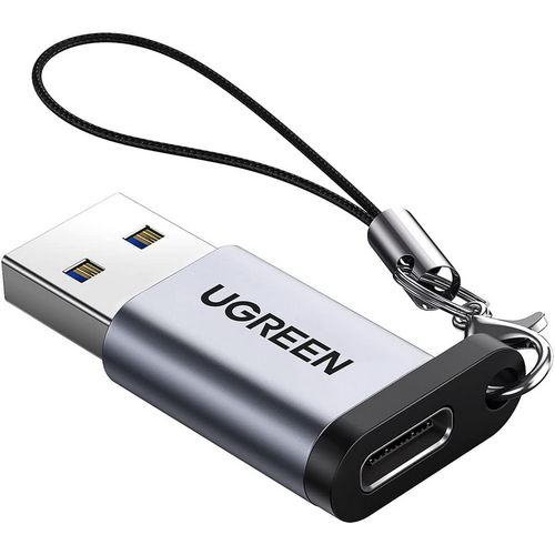 Adapter UGREEN, USB 3.0 A (M) na USB-C 3.1 (Ž), sivi-2