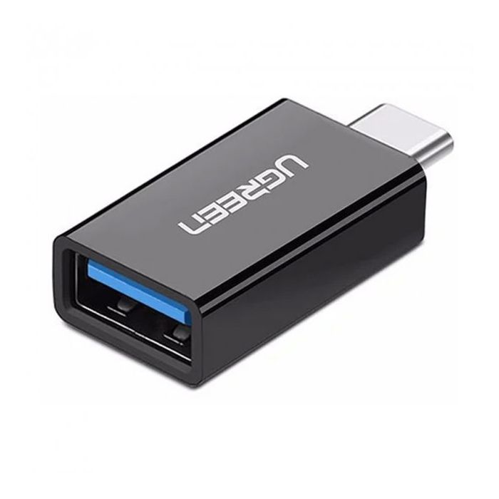 Adapter UGREEN, USB-C 3.1 (M) na USB 3.0 A (Ž) OTG, crni, ABS-13