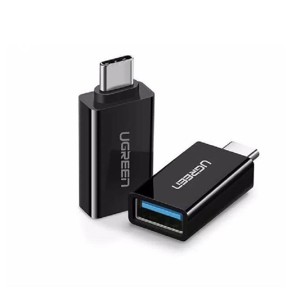 Adapter UGREEN, USB-C 3.1 (M) na USB 3.0 A (Ž) OTG, crni, ABS-4