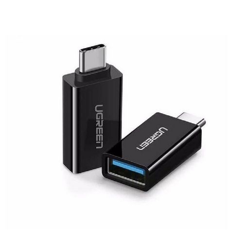 Adapter UGREEN, USB-C 3.1 (M) na USB 3.0 A (Ž) OTG, crni, ABS-3