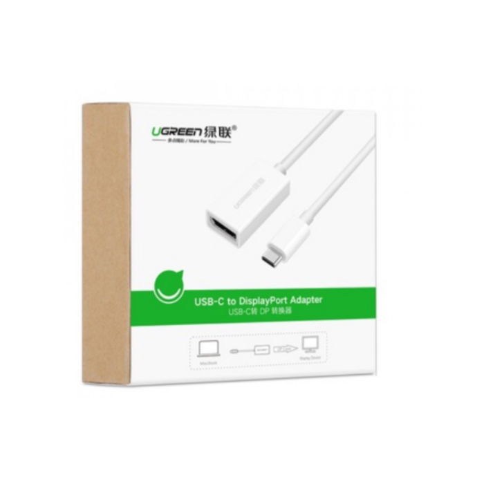 Adapter UGREEN, USB-C na DP (Ž), bijeli-17