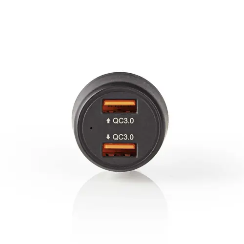 Auto punjač NEDIS CCQC600ABK, 36W, 2x USB, crni-14