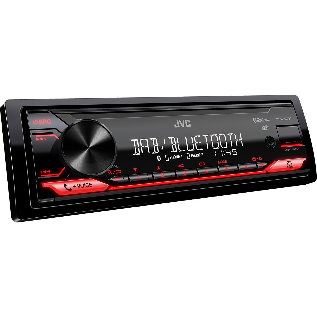 Auto radio JVC KD-X282DBT DAB+ bluetooth AUX USB-17