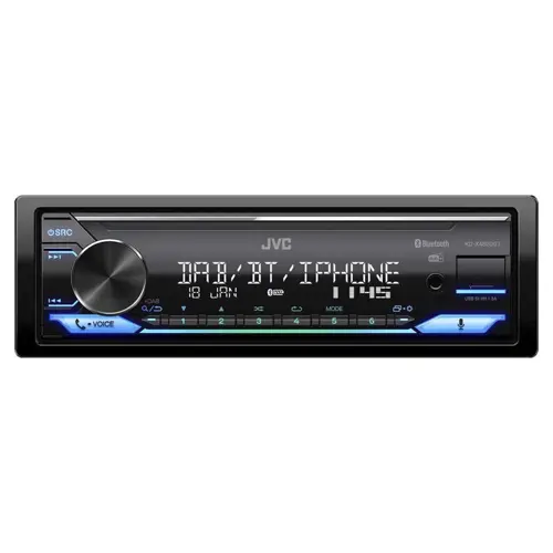 Auto radio JVC KD-X482DBT, DAB+, bluetooth, Amazon Alexa, AUX, USB-1