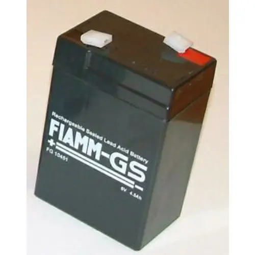 Baterija akumulatorska FIAMM FG 10451, 6V, 4.5Ah, 70x48x102 mm-1