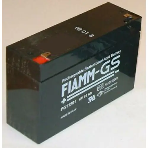 Baterija akumulatorska FIAMM FG 11201, 6V, 12Ah, 151x50x94 mm-4