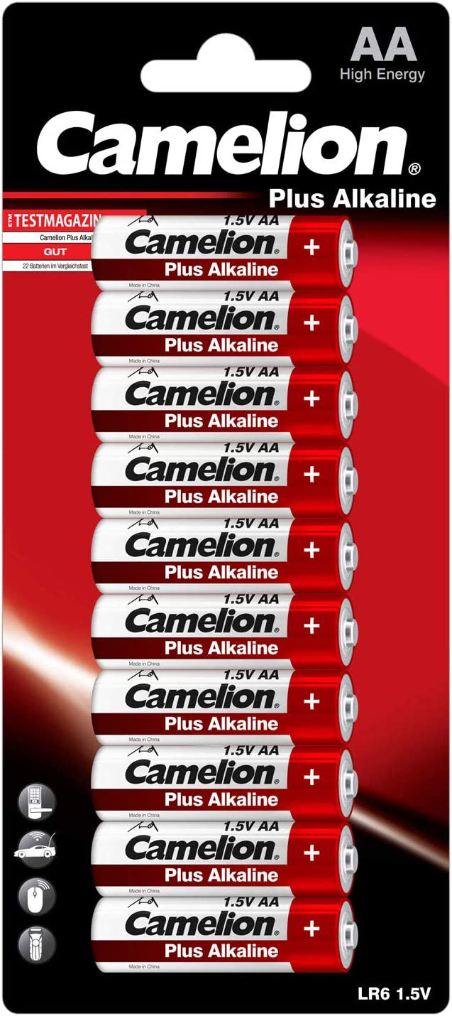 Baterija alkalna 1,5V AA blister 10 kom, Camelion-12