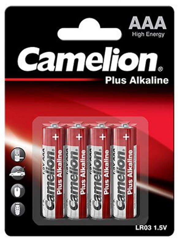 Baterija alkalna 1,5V AAA, blister 4 kom, Camelion-14