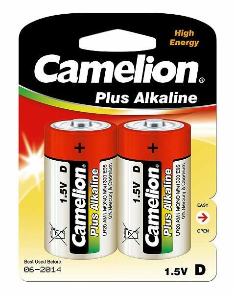 Baterija alkalna Camelion 1.5V American LR20 2 kom-10