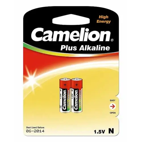 Baterija alkalna 1,5V LR1, N , Lady, blister 2 kom, Camelion-2