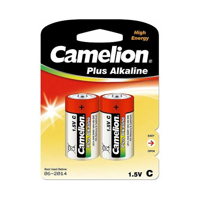 Baterija alkalna 1,5V poluamerican,LR14, blister 2 kom, Camelion-11