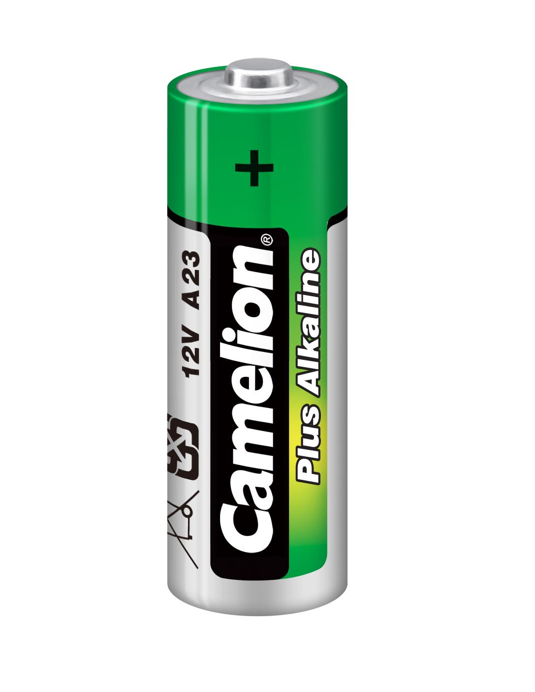 Baterija alkalna 12V A23, bez žive, 28,5x10,3 mm, Camelion-12