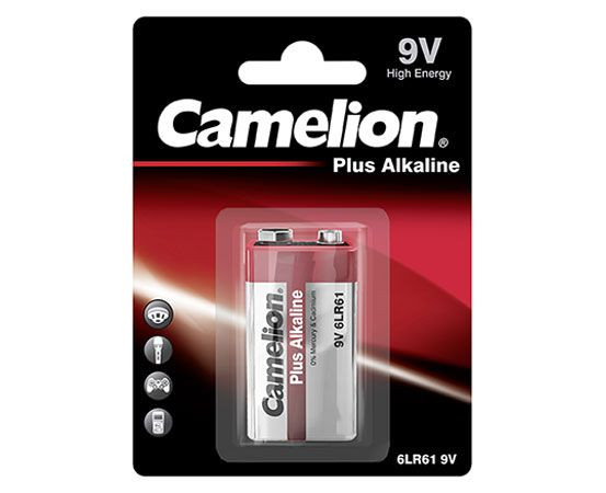 Baterija alkalna 9V, 6LR61, Camelion-9