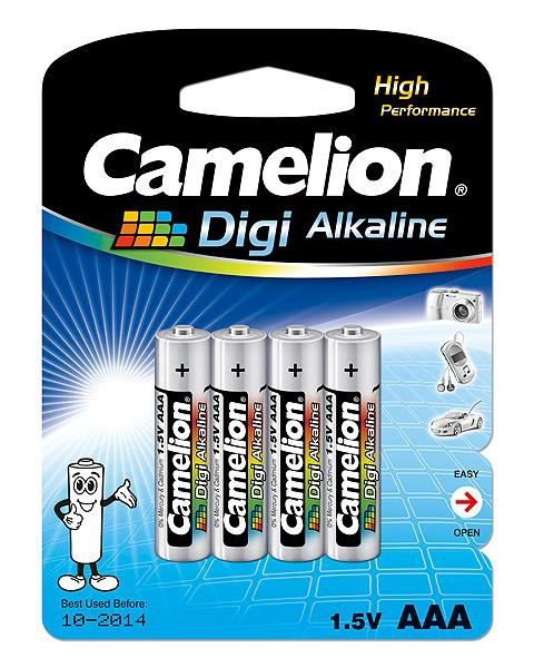 Baterija alkalna DIGI 1,5V AAA blister 4 kom, Camelion-17