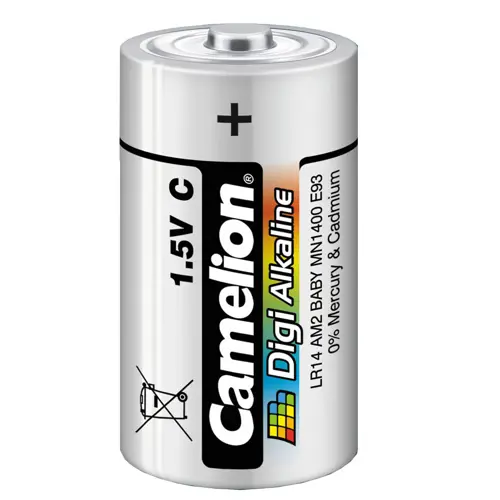 Baterija alkalna DIGI 1,5V poluamerican,LR14, blister 2 kom, Camelion-2