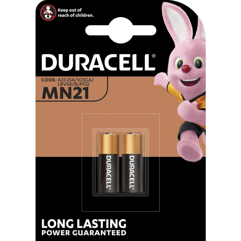 Baterija alkalna 12V A23, blister 2 kom, MN21, Duracell-5