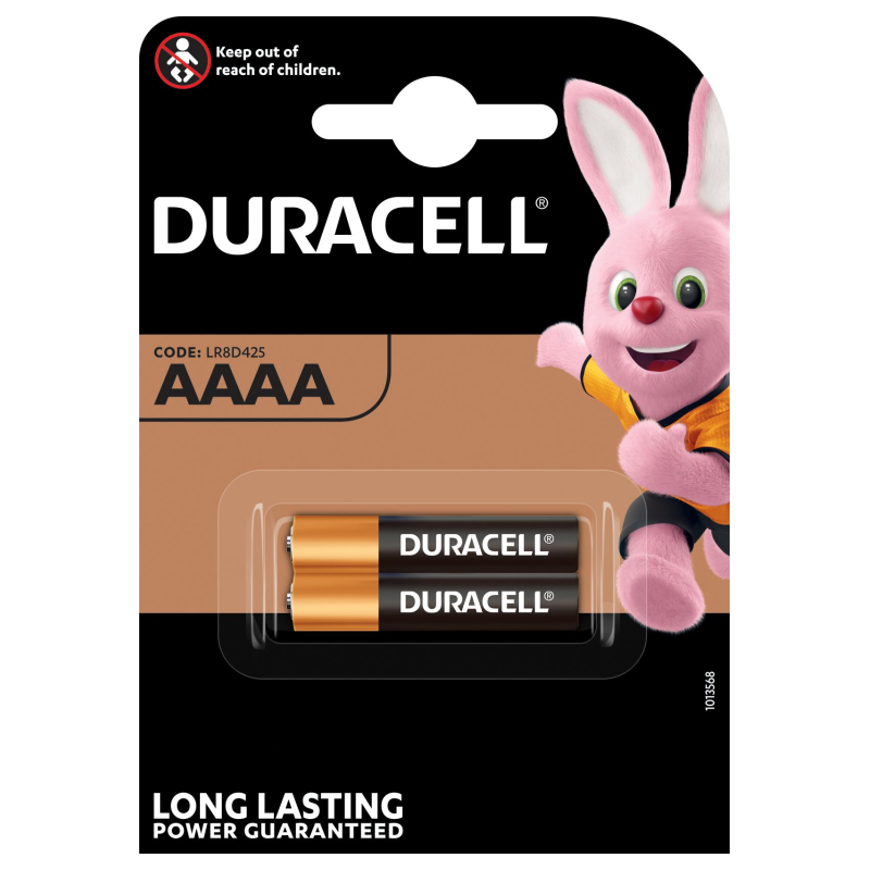 Baterija alkalna AAAA - 1,5V, LR 61, 2 kom, Duracell-5