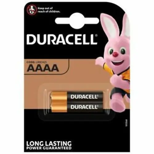 Baterija alkalna AAAA - 1,5V, LR 61, 2 kom, Duracell-1