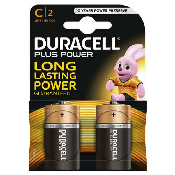 Baterija alkalna basic poluamerican,LR14, K2 MN 1400 Duracell