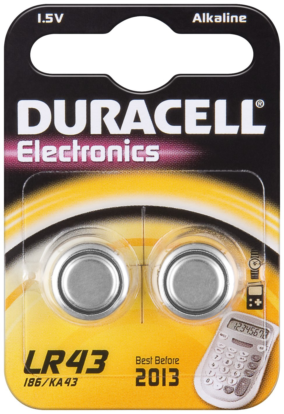 Baterija alkalna LR43 - 2 komada (AG12, LR1142, V12GA, 1176A),Duracell-14