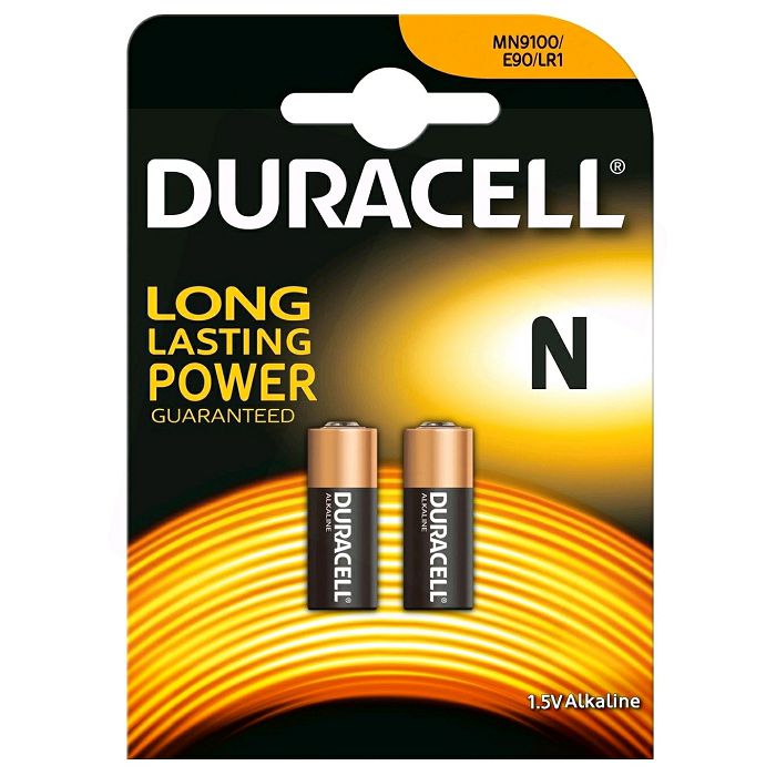 Baterija alkalna 1,5V LR1, N , Lady,N/MN9100, 2 kom, Duracell