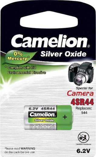 Baterija 6,2V Foto 4SR44/PX28, bez žive, Camelion-5